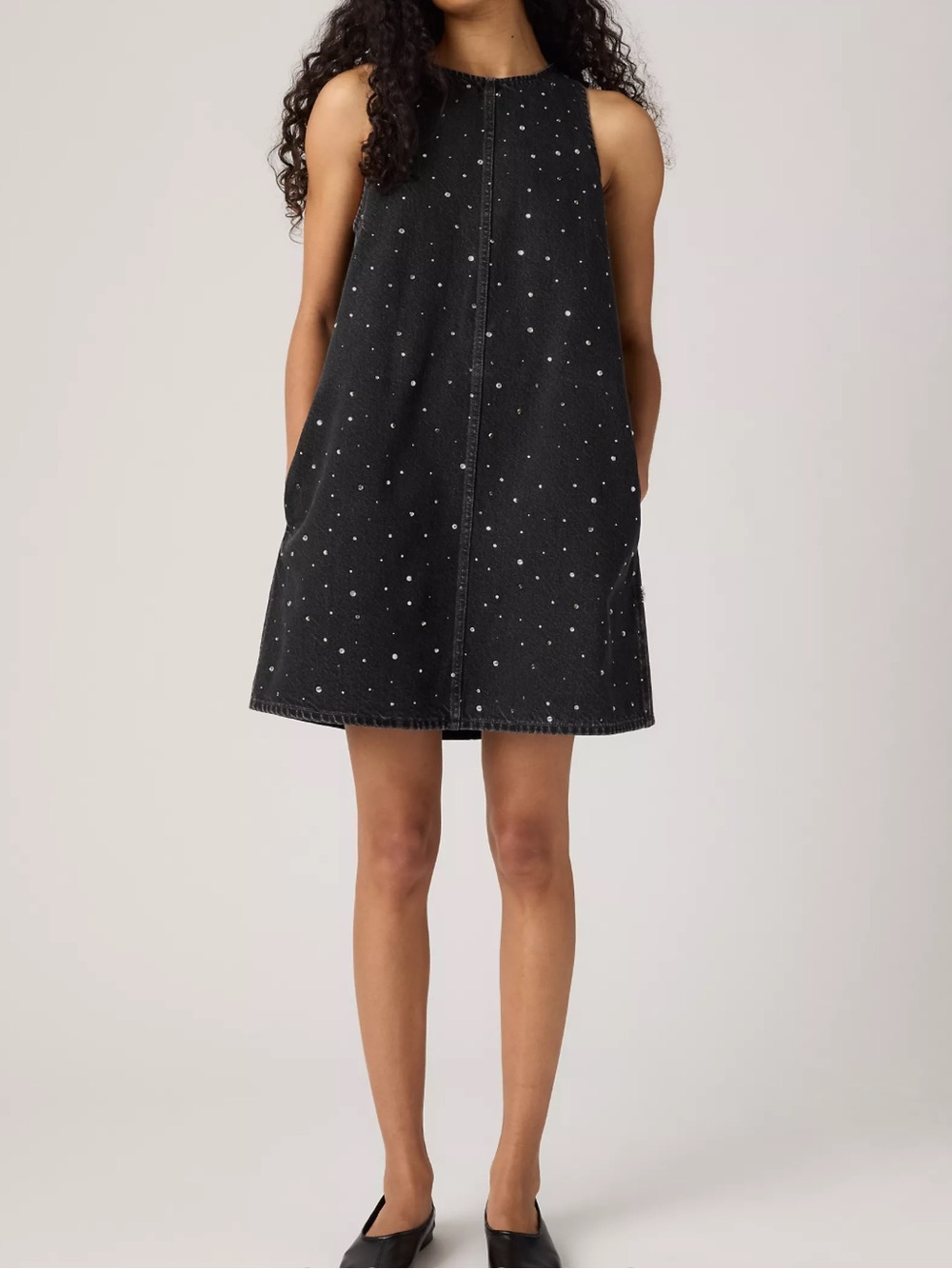 Levi’s denim rhinestone dress